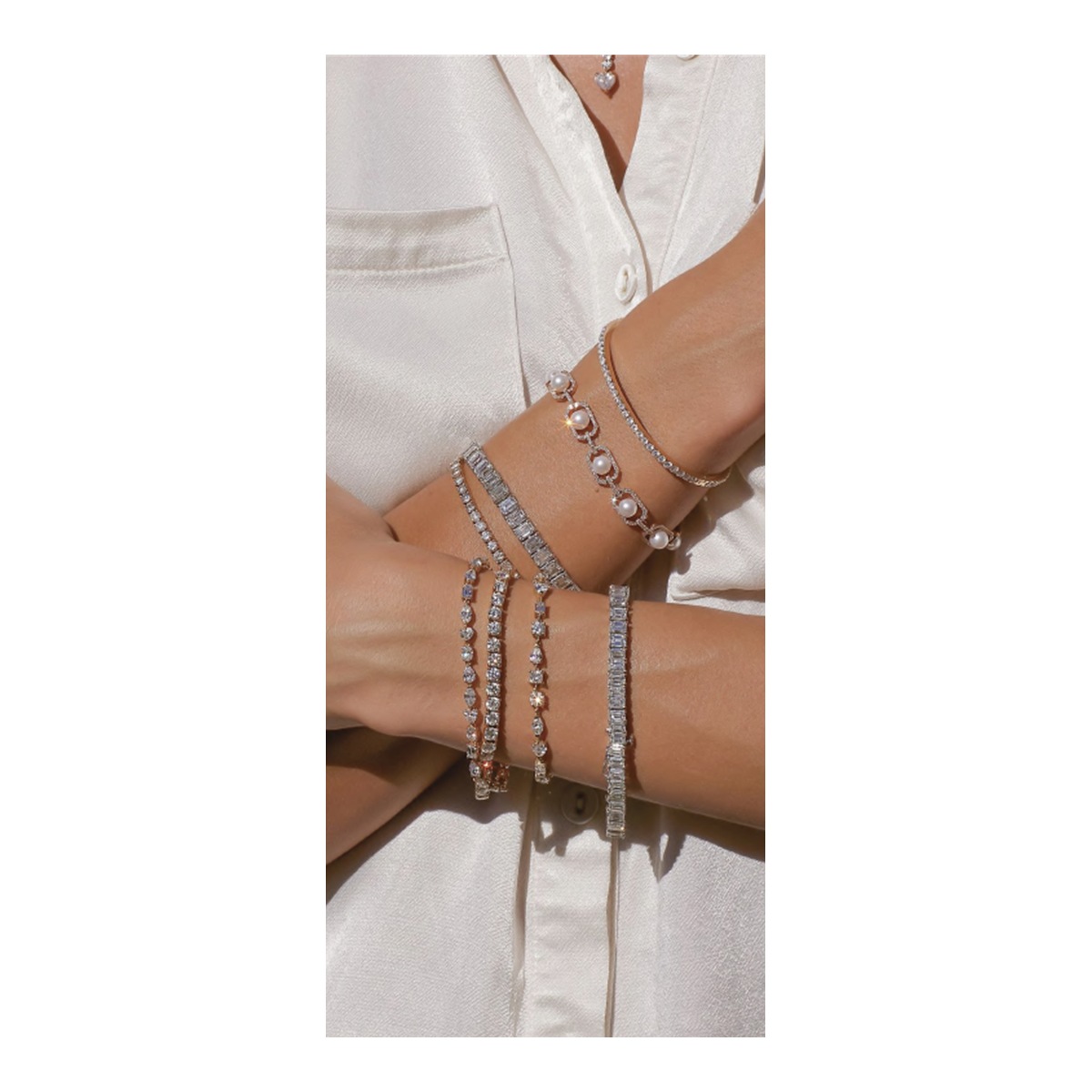 Diamond Link Bracelet Design detail reference