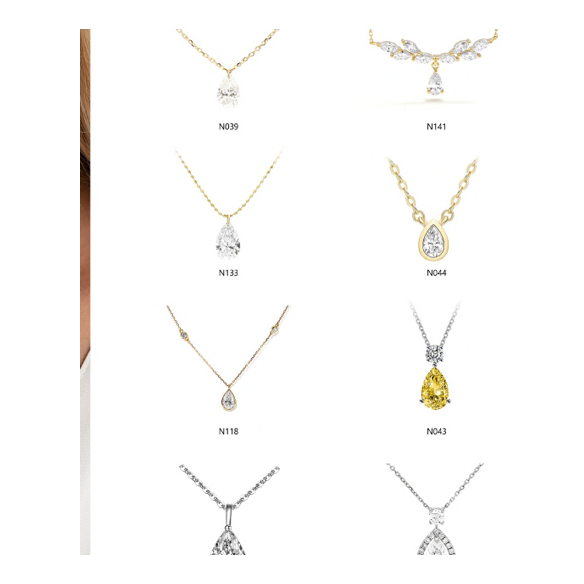 Pear-Shape Pendant Style reference