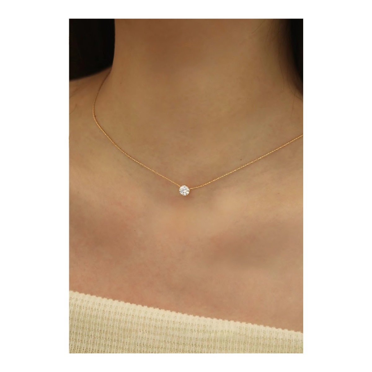 Solitaire Pendant Style reference